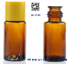 amber sample glass bottle of 15ml